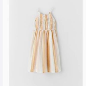 ZARA linen blend midi GIRLS